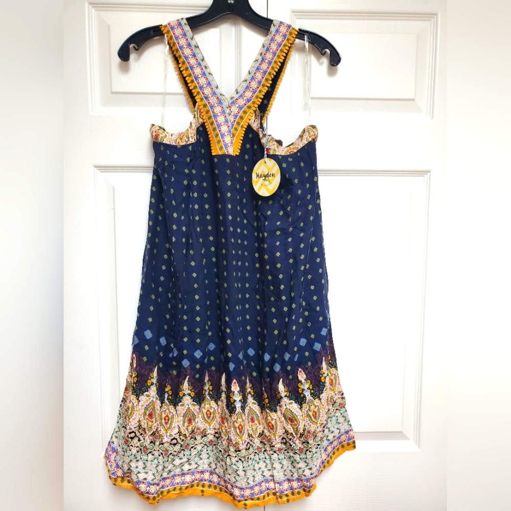 Hayden Los Angeles Halter Back Dress/Paisley